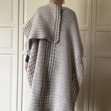 Crochet Ruana Pattern: Wrap-Me-Up Ruana