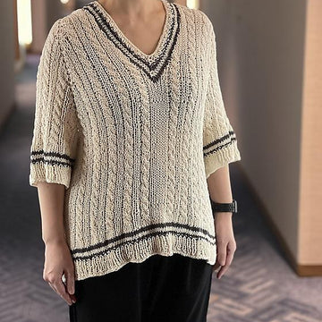 Noble tennis sweater