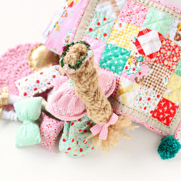 Princess Pompom Cape & Hat Set