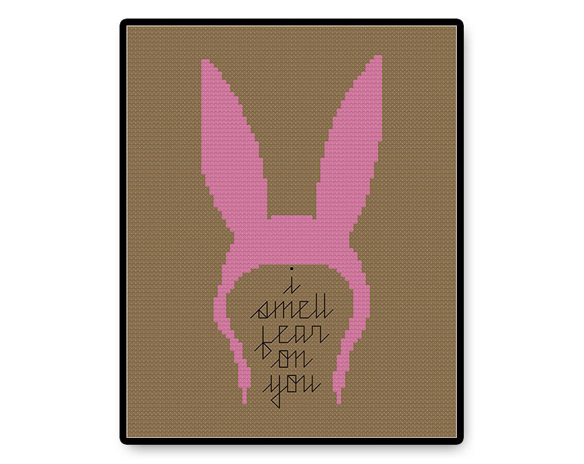 I Smell Fear - PDF Cross Stitch Pattern