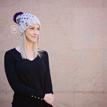 Crochet Fair Isle Slouch