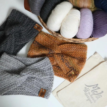 Herringbone Twist Ear Warmer