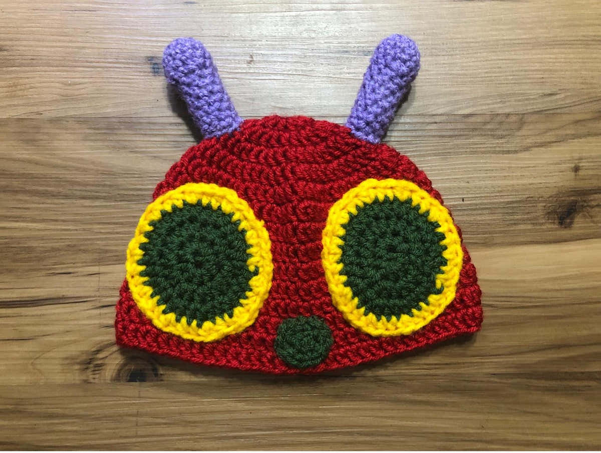 Very Hungry Caterpillar Hat 3-6 months