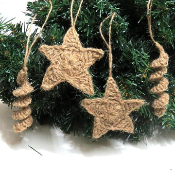 Rustic star and icicle