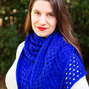 Twelve-Bar Blues Shawl