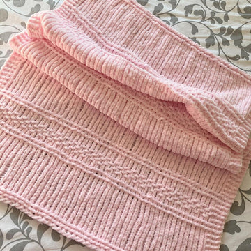 Lightweight Chunky Baby Blanket