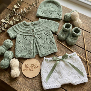"Mayflower" Cardigan set
