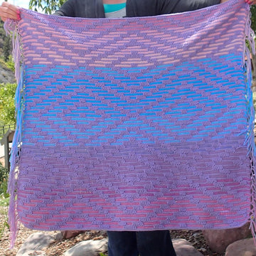 Cactus Garden Baby Blanket