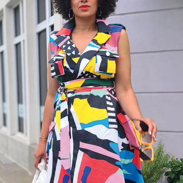 Know Me Misses' and Women's Wrap Dress With Belt by Keechii B Style ME2020 - Sewing Pattern