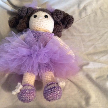 Sweet Lavender and Daisy Ballerina