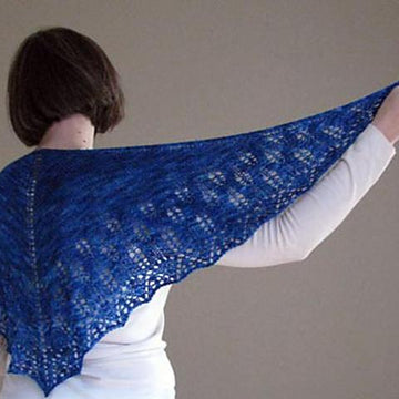 Lingonberry Shawlette