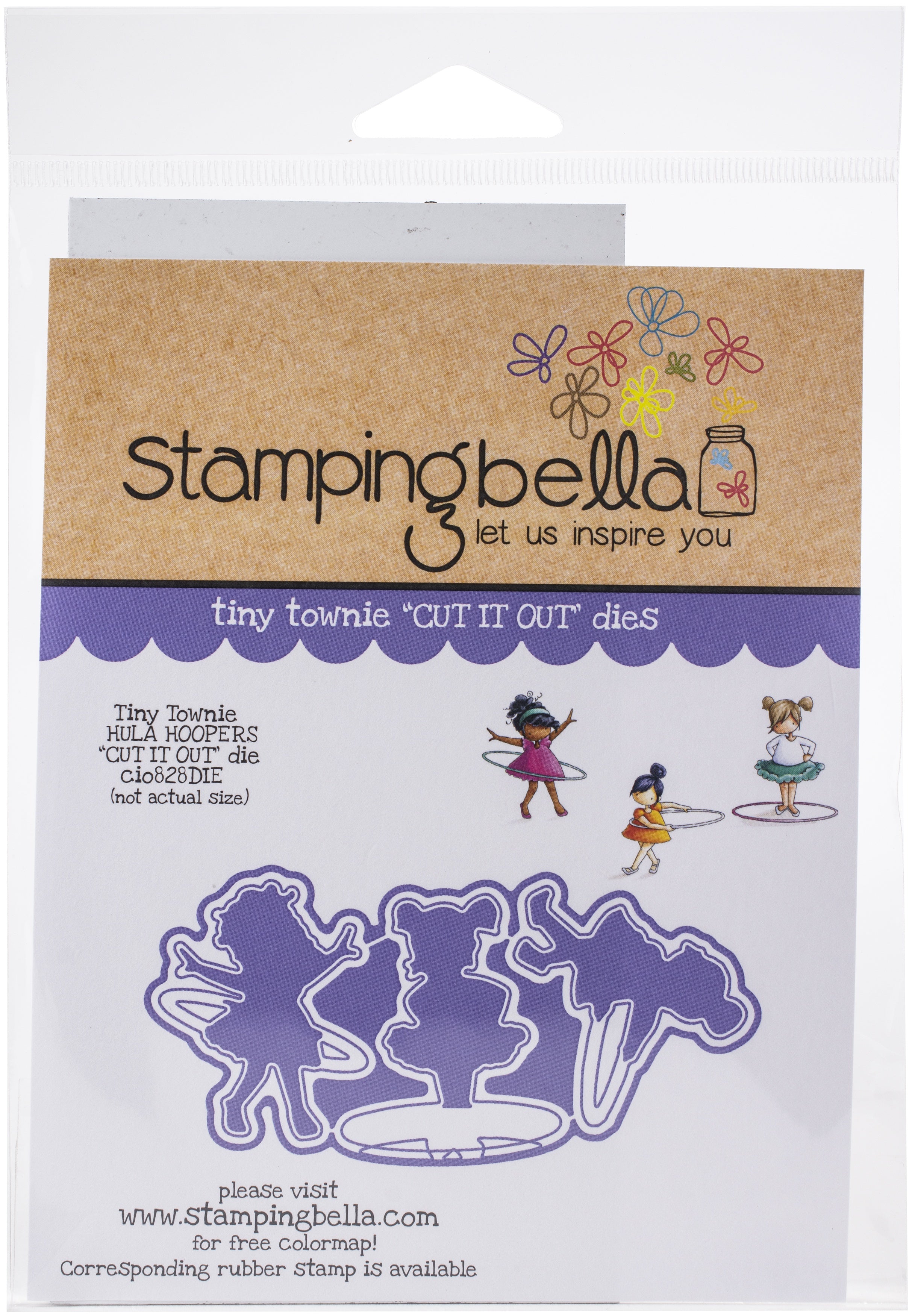 Stamping Bella Cut It Out Dies - Tiny Townie Hula Hoopers