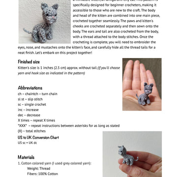 Tiny kitten