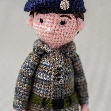 Soldier in Camouflage Coronation Remembrance