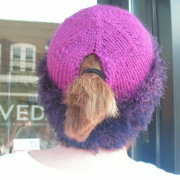 Yurt Pony Tail Hat