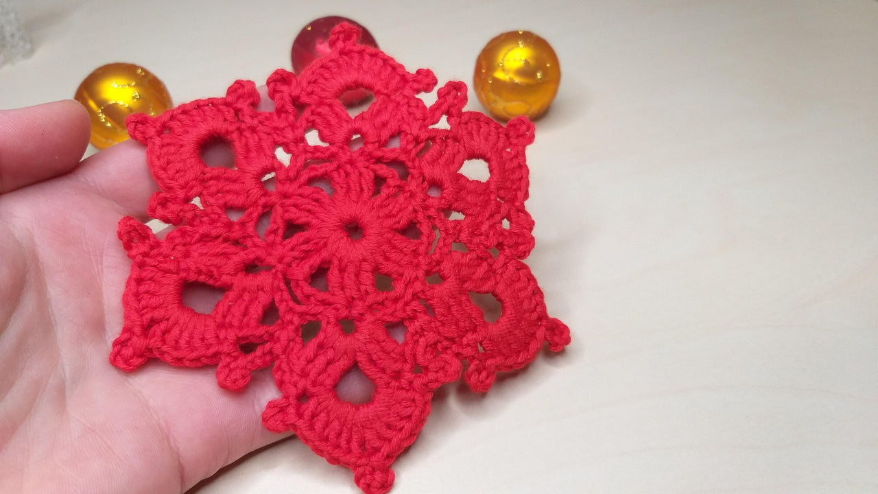 Easy snowflake pattern