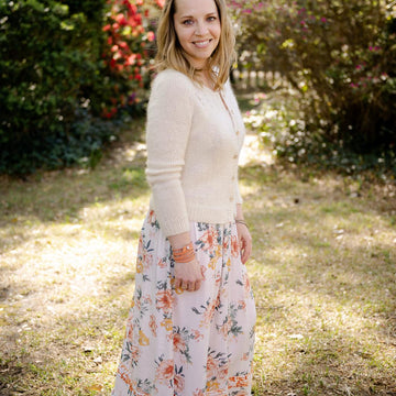 Little White Cardi