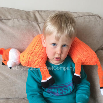 Roxy the fox travel pillow