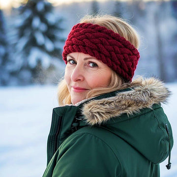 Cozy Cable Headband or Ear Warmer