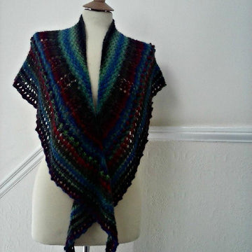 Autumn Berries Shawl