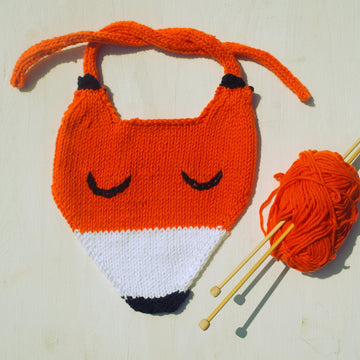 Easy Fox Baby Bib