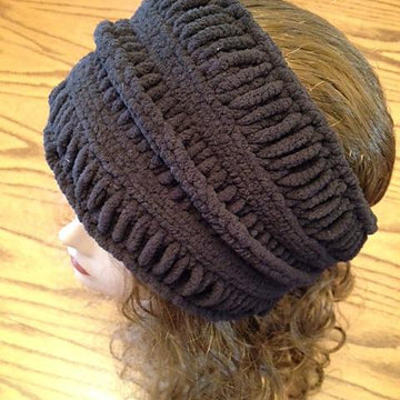 Spiral Grooves Ear Wrap with Bonus Groovy Flower