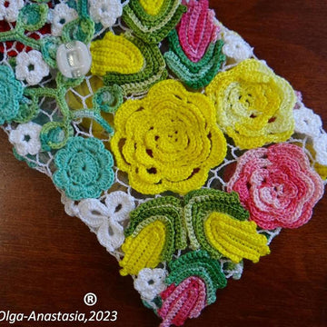 Lace bag for glasses or phone