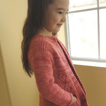 #144 Three Flavor Delight Top-Down Cardigan