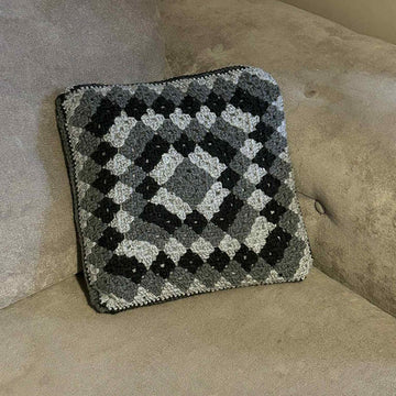 Granny Square Pillow