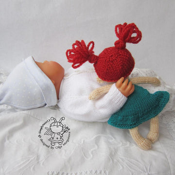 Toy for sleep. Doll for small babies