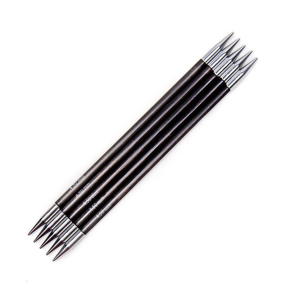 KnitPro Karbonz Double Point Needles 15cm (Set of 5)