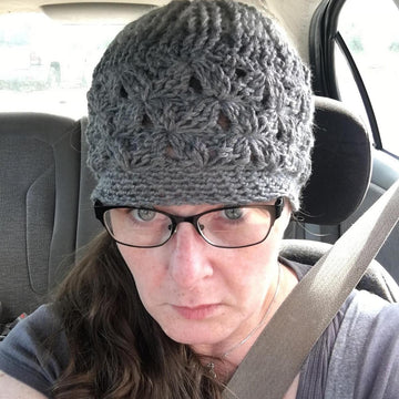 Lilac Cluster Beanie