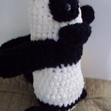Panda Bear Toy Pillow