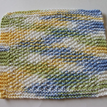 Simple Seed Stitch Dishcloth