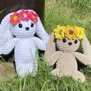 Bunny with Flower Crown