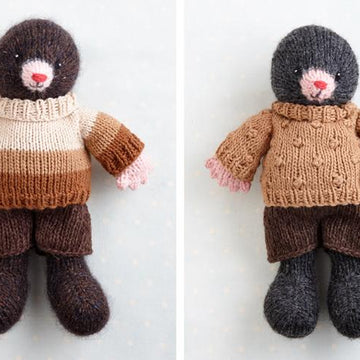 Mole in a sweater