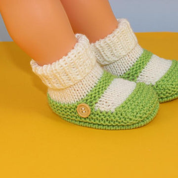 Baby One Button Sock and Slipper Booties