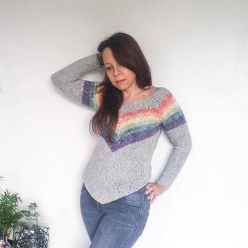 Rainbow Smiles Sweater