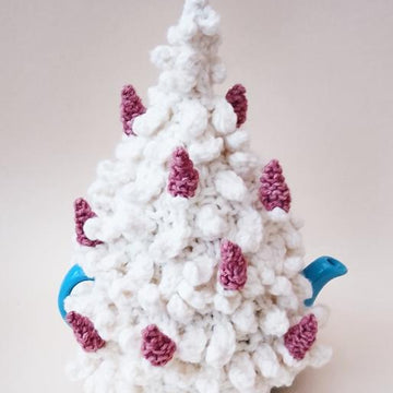 Snowy Fir Tree Tea Cosy