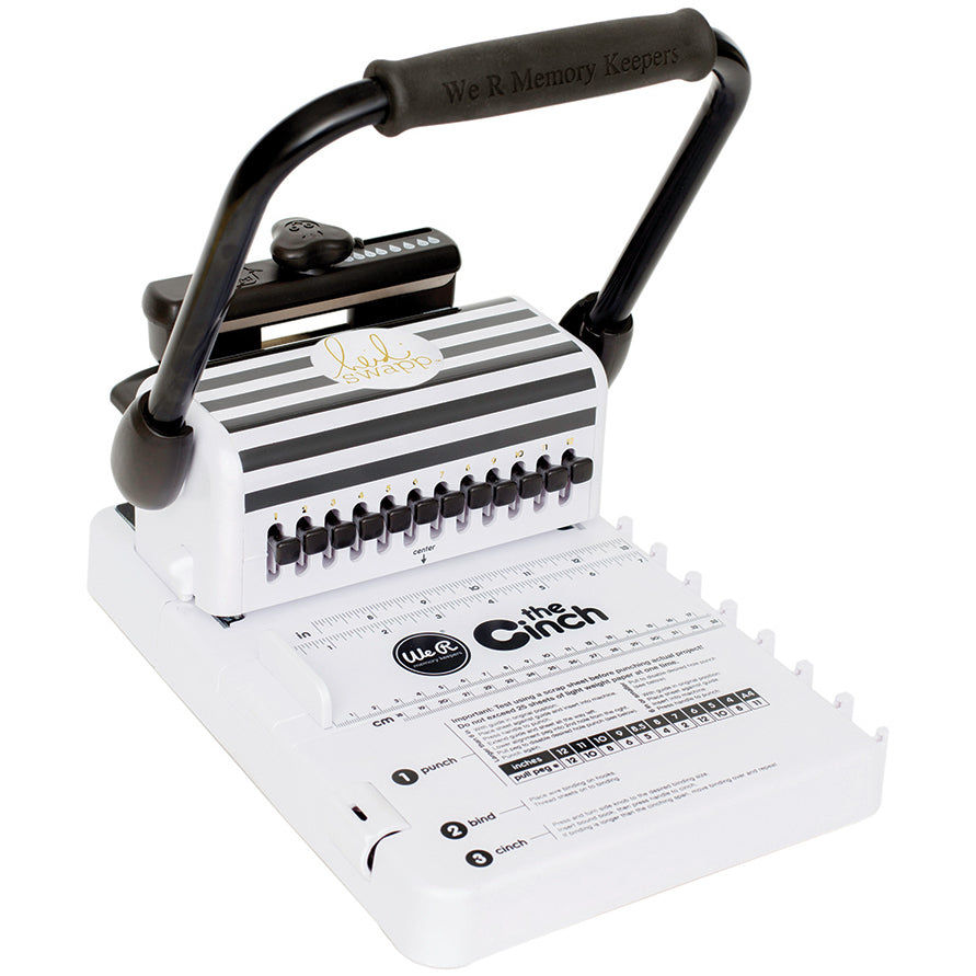 We R Memory Keepers Heidi Swapp Cinch Book Binding Tool W/Square Holes - 11.5"X8"X5"