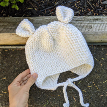Teddy Bear Baby Hat