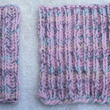 Simple Brioche Mitts