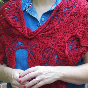 Roisin's Garden Shawl