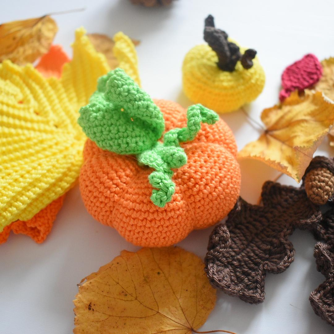 Pumpkins in Two Sizes