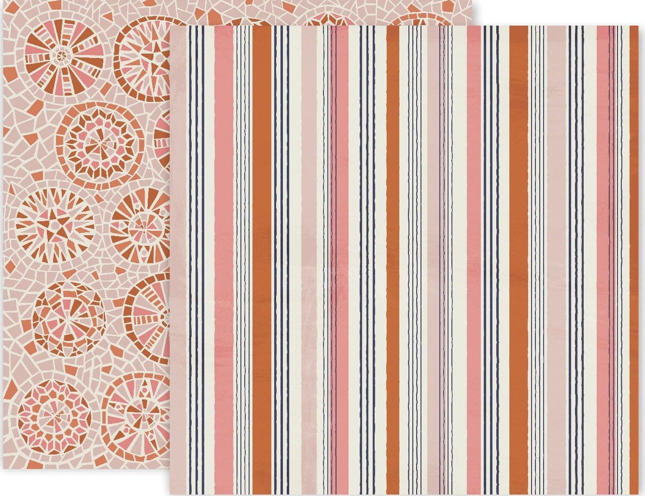 American Crafts Again & Again Double-Sided Cardstock 12"X12" 25/Pkg - #10
