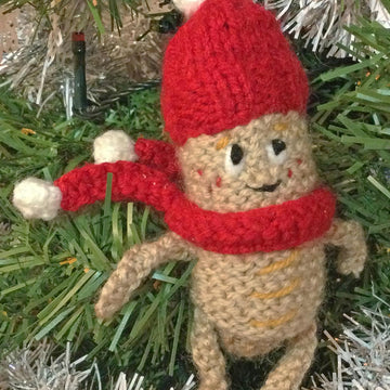 Greg the Sausage Roll Tree Decoration 13 cms