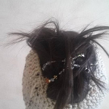 Ponytail Newsboy Cap