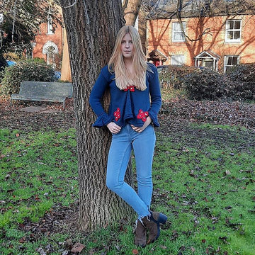 "Jubilee" Butterfly Sweater