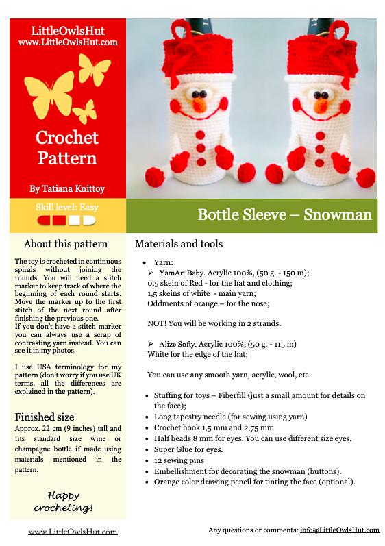 278 Santa wine or champagne bottle sleeve