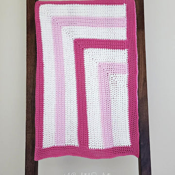 Bubblegum Kisses Baby Blanket